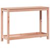 vidaXL plantebord med hylde 108x35x75 cm massivt douglasgran