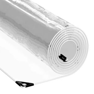 vidaXL Planteovertr&aelig;k Transparent 20 x 1,5 m PVC
