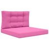 vidaXL Udend&oslash;rs Sofa Pude 2 pcs Lyser&oslash;d Polyester