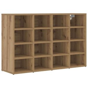 vidaXL Sko skab 103 x 30 x 67 cm Konstrueret tr&aelig; Artisan-eg