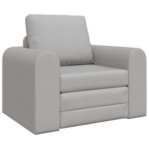 vidaXL Sovesofa Skygr&aring; 98 x 71 x 83 cm Stof