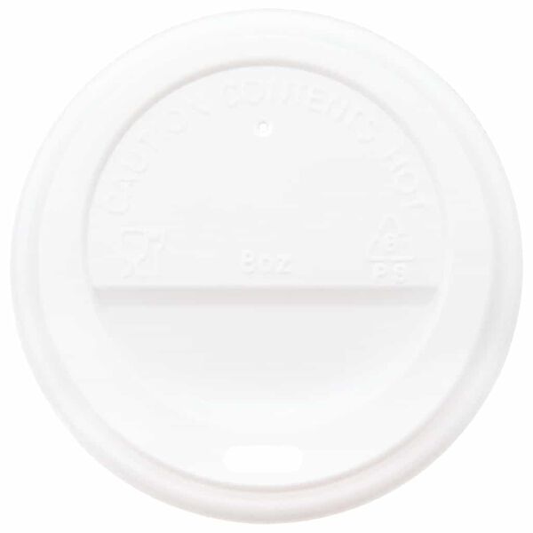 vidaXL kaffekopper af papir med låg 1000 stk. 8oz 200ml