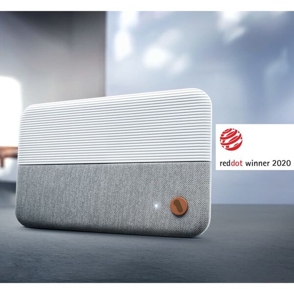 One For All indend&oslash;rs tv-antenne 22x3,5x1,5 cm hvid og gr&aring;