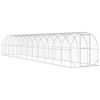 vidaXL Kyllingehus S&oslash;lv 1200 x 200 x 200 cm Galvaniseret st&aring;l