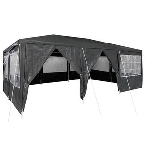 vidaXL Party Tent 600 x 400 x 266 cm Antracit Polyethylen