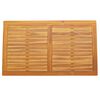 vidaXL Bordplade Olie Naturlig 120 x 70 x 2 cm Massivt Akacietr&aelig;