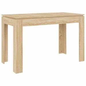 vidaXL spisebord 120x60x76 cm konstrueret tr&aelig; sonoma-eg