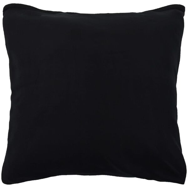 vidaXL senges&aelig;t 5 dele 200 x 200/80 x 80 cm fleece sort