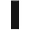 vidaXL skoskab 30x35x100 cm konstrueret træ sort