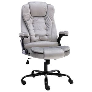 vidaXL kontorstol fl&oslash;jl lysegr&aring;