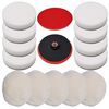 vidaXL poleringspudes&aelig;t 14 stk 180 mm