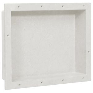 vidaXL bruseniche 41x51x10 cm mat hvid