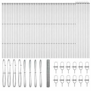 vidaXL Hegnsp&aelig;l S&oslash;lv