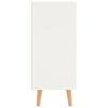 vidaXL skænk 90x30x72 cm konstrueret træ hvid og sonoma-eg