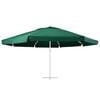 vidaXL udskiftningsdug til parasol 610 cm gr&oslash;n