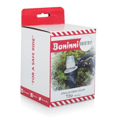 Baninni kopholder til klapvogn Tito sort BNSTA013-BK