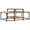 vidaXL sofabord 102x60x45 cm konstrueret tr&aelig; sonoma-eg