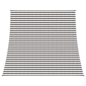 vidaXL Solsejl 4 / 5 x 4 m HDPE Rektangul&aelig;r Lys Gr&aring; og Hvid