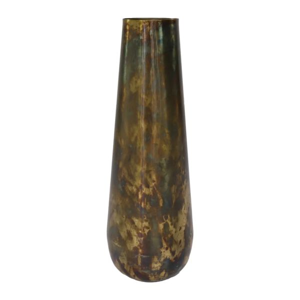HSM Collection vase Siena 23x65 cm str. M guldfarvet