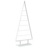 vidaXL Metal juletr&aelig; KUOPIO 150 cm St&aring;l Hvid