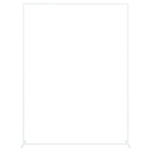 vidaXL Bryllupsbue Hvid 150 x 49,5 x 200 cm St&aring;l