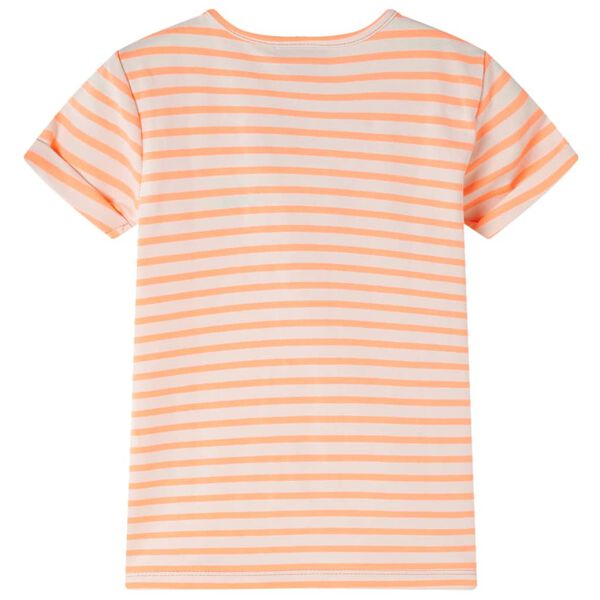 T-shirt til børn str. 92 neon-orange