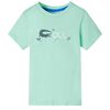 T-shirt til b&oslash;rn str. 92 lysegr&oslash;n