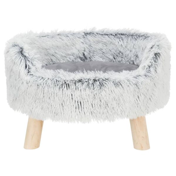 TRIXIE k&aelig;ledyrssofa Harvey 46x28 cm rund hvid-sort