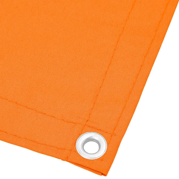 vidaXL altanafsk&aelig;rmning 90x700 cm 100 % polyester orange