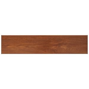 vidaXL Vindueskarm Brun tr&aelig; 140 x 30 x 4,5 cm PVC
