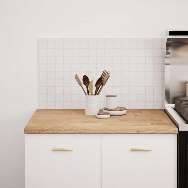 vidaXL k&oslash;kkenbordplade 80x63,5x2,7 cm massivt egetr&aelig; rektangul&aelig;r