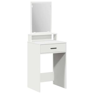 vidaXL Kl&aelig;deskab Hvid 50 x 41 x 140 cm Konstrueret tr&aelig;