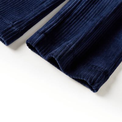 Fløjlsbukser til børn str. 92 marineblå