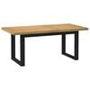 vidaXL spisebord NOAIN A-formede ben 160x90x75 cm massivt tr&aelig; fyrretr&aelig;