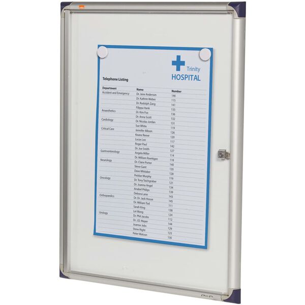 Nobo magnetisk displayboks glas