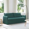 vidaXL Sofa M&oslash;rkegr&oslash;n 196 x 82 x 85 cm Stof