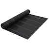 vidaXL ukrudtsdug 1x25 m PP mat sort