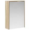 vidaXL Badev&aelig;relsesspejlskab Sonoma eg 43 x 16 x 62.5 cm