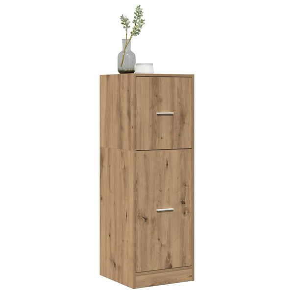vidaXL udtr&aelig;ksskab 40x41x118 cm konstrueret tr&aelig; sonoma-eg