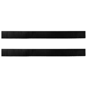 vidaXL Selvkl&aelig;bende d&oslash;rb&oslash;rstet&aelig;tninger 2 pcs Hvid 100 cm