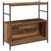 vidaXL Bogreol 80 x 30 x 78,5 cm Konstrueret tr&aelig; R&oslash;get eg