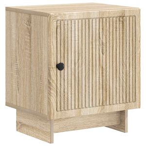 vidaXL Natskab Sonoma-eg 43 x 34,5 x 50 cm Konstrueret tr&aelig;