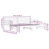 vidaXL daybed med udtr&aelig;k 90x200 cm massivt fyrretr&aelig;