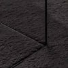 vidaXL Tæppe HUARTE Sort 80 x 150 cm Polyester