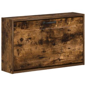 vidaXL V&aelig;gmonteret Skoskab UTRECHT 71 x 17 x 43 cm Konstrueret tr&aelig;