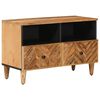 vidaXL Opbevaringsskabe Brun 70 x 33,5 x 46 cm Massivt mangotr&aelig;
