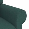 vidaXL Sofa 2 pcs M&oslash;rkegr&oslash;n 155 x 82 x 80 cm Stof