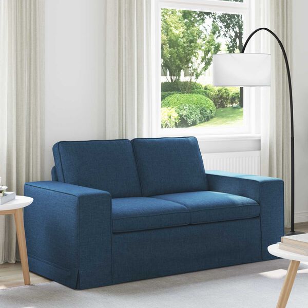 vidaXL Sofa Bl&aring; Samlede dimensioner: 162 x 80 x 82 cm (B x D x H)