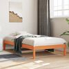 vidaXL daybed uden madras 80x200 cm massivt fyrretræ gyldenbrun