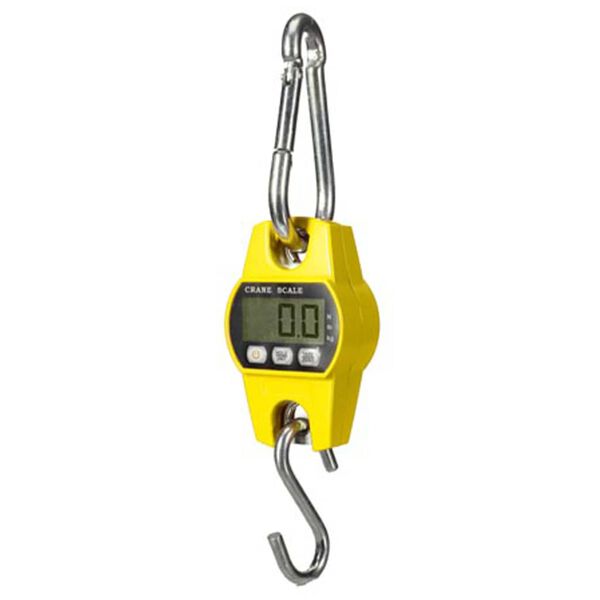 Perel digital kranv&aelig;gt 300 kg gul